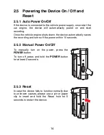 Предварительный просмотр 15 страницы Rollei CARDVR-308 User Manual