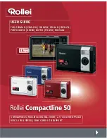 Rollei COMPACTLINE 50 - User Manual preview