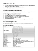 Preview for 17 page of Rollei Compactline 52 User Manual