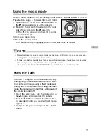 Предварительный просмотр 21 страницы Rollei d210 User Manual