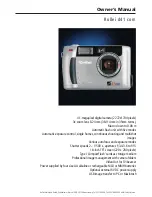 Preview for 1 page of Rollei d41 Owner'S Manual