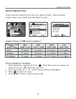 Предварительный просмотр 33 страницы Rollei dc3100 User Manual