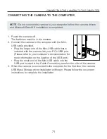 Предварительный просмотр 73 страницы Rollei dc3100 User Manual