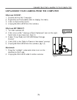 Предварительный просмотр 77 страницы Rollei dc3100 User Manual