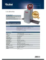 Rollei DF-S 110 Datasheet preview