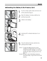 Предварительный просмотр 17 страницы Rollei dsx410 Instruction Manual