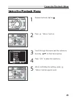 Предварительный просмотр 49 страницы Rollei dsx410 Instruction Manual