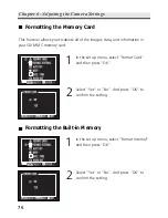 Предварительный просмотр 76 страницы Rollei dsx410 Instruction Manual