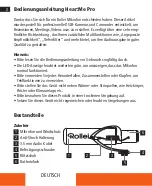 Preview for 2 page of Rollei Hear:Me Pro Manual