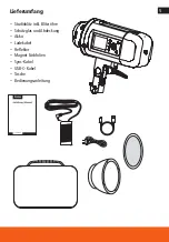 Предварительный просмотр 5 страницы Rollei HS Freeze 4s Instructions Manual