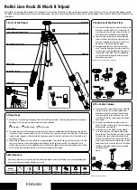 Preview for 6 page of Rollei Lion Rock 25 Mark II User Manual