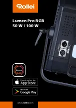 Предварительный просмотр 2 страницы Rollei Lumen Pro RGB 100 W Manual