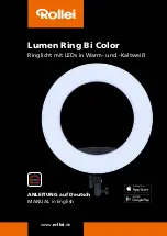 Предварительный просмотр 1 страницы Rollei Lumen Ring Bi Color Instruction Manual