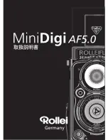 Rollei MiniDigi AF5.0 Owner'S Manual preview