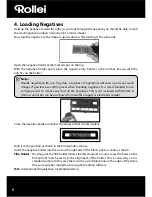 Preview for 8 page of Rollei PDF-S 340 Instruction Manual