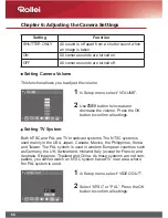 Preview for 66 page of Rollei RCP-10325X User Manual