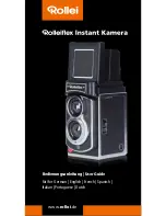 Rollei Rolleiflex User Manual предпросмотр