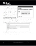 Preview for 23 page of Rollei safetycam 20 hd User Manual