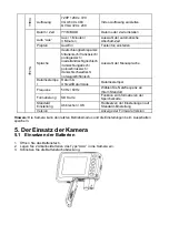 Предварительный просмотр 6 страницы Rollei Sportsline 60 User Manual