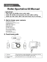 Предварительный просмотр 11 страницы Rollei Sportsline 60 User Manual