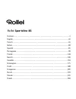 Предварительный просмотр 2 страницы Rollei Sportsline 85 User Manual