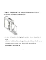 Предварительный просмотр 6 страницы Rollei Sportsline 85 User Manual