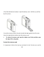 Предварительный просмотр 28 страницы Rollei Sportsline 85 User Manual