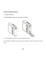 Предварительный просмотр 247 страницы Rollei Sportsline 85 User Manual