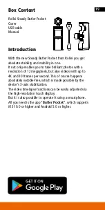 Preview for 19 page of Rollei Steady Butler Pocket User Manual