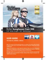 Rollei Sunglasses Cam 200 User Manual preview