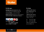 Предварительный просмотр 20 страницы Rollei T-2S User Manual