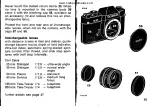 Preview for 17 page of ROLLEIFLEX SL35 Manual