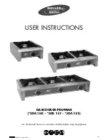 Предварительный просмотр 1 страницы Roller Grill GAR 7 User Instructions