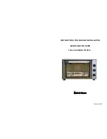 Roller Grill Turbo CooKING TQ 380 I Instructions For Use And Installation preview