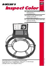 Roller's Inspect Color Operating Instructions Manual предпросмотр