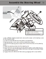 Предварительный просмотр 15 страницы Rollplay 12V COLORADO W451 Owner'S Manual And Assembly Instructions