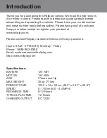 Preview for 2 page of Rollplay 12V Jaguar CX-75 Owner'S Manual And Assembly Instructions