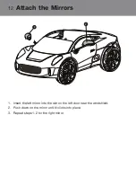 Предварительный просмотр 12 страницы Rollplay 12V Jaguar CX-75 Owner'S Manual And Assembly Instructions