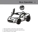 Предварительный просмотр 15 страницы Rollplay 12V Jaguar CX-75 Owner'S Manual And Assembly Instructions