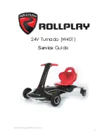 Предварительный просмотр 1 страницы Rollplay 24V Turnado Service Manual