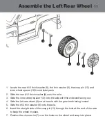 Preview for 11 page of Rollplay 6V Chevy Silverado W460-C Owner'S Manual And Assembly Instructions