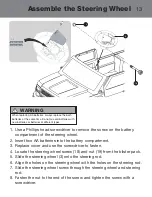 Preview for 13 page of Rollplay 6V Chevy Silverado W460-C Owner'S Manual And Assembly Instructions