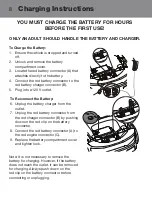 Предварительный просмотр 8 страницы Rollplay 6V DIZZY DRIVER Owner'S Manual And Assembly Instructions