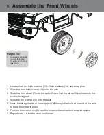 Предварительный просмотр 10 страницы Rollplay 6V GMC Sierra Owner'S Manual And Assembly Instructions