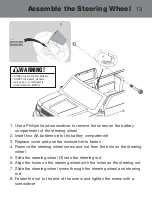 Предварительный просмотр 13 страницы Rollplay 6V GMC Sierra Owner'S Manual And Assembly Instructions