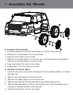 Preview for 10 page of Rollplay 6V GMC Yukon Denali Fire Owner'S Manual And Assembly Instructions