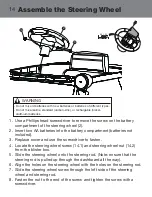 Preview for 14 page of Rollplay 6V GMC Yukon Denali Fire Owner'S Manual And Assembly Instructions