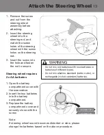 Предварительный просмотр 13 страницы Rollplay 6V Mini Cooper S Owner'S Manual And Assembly Instructions