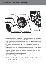 Preview for 10 page of Rollplay 6V PJ Masks Cat Car W419AC-B Owner'S Manual And Assembly Instructions