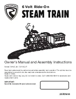 Preview for 1 page of Rollplay 7221ACJ-B Owner'S Manual And Assembly Instructions